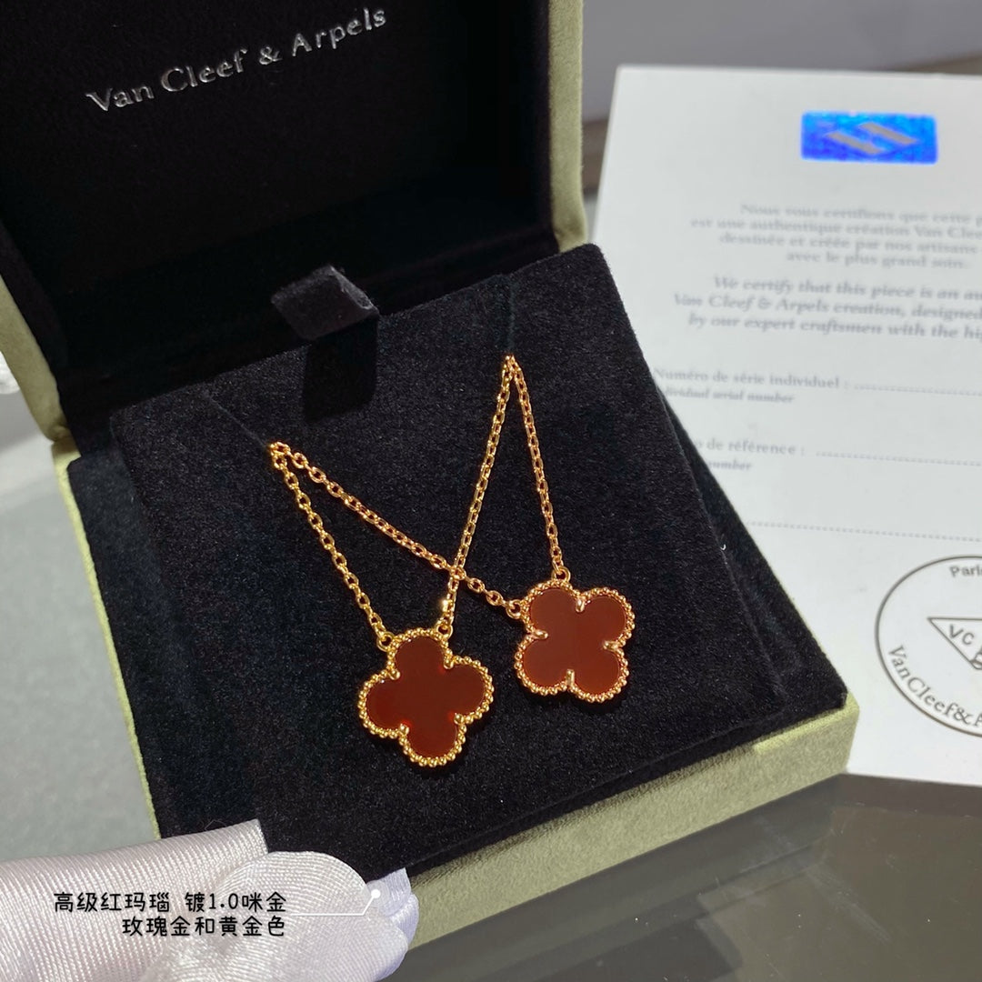 5XVA183X  (High quality Big flower necklace)