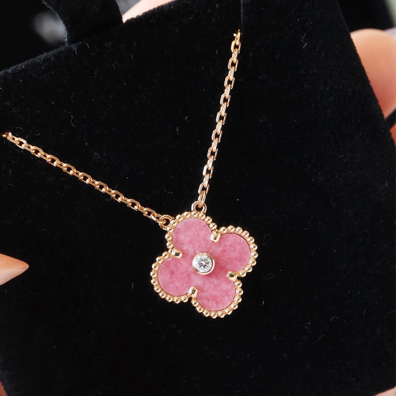 5XVA186X (High quality 1 flower necklace and ring)