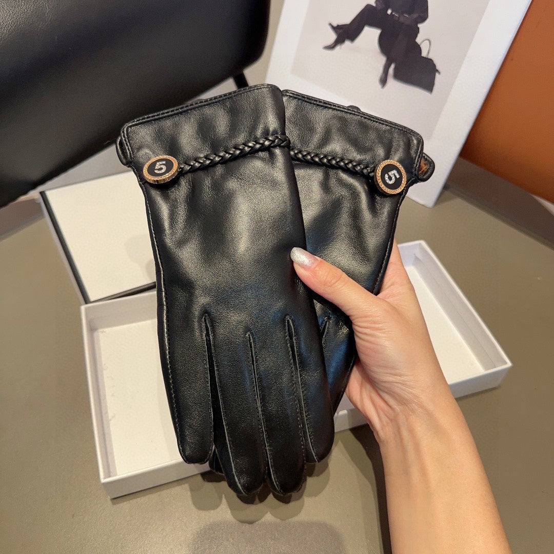 14C59S   High quality fashionable sheepskin gloves