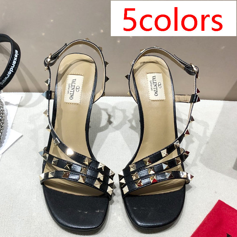 1:1 High quality leather sandals 2YVL29Z