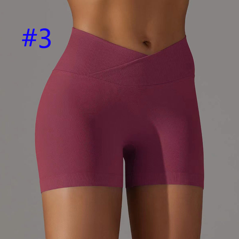 PXA36U Tight hip lift fitness pants yoga shorts