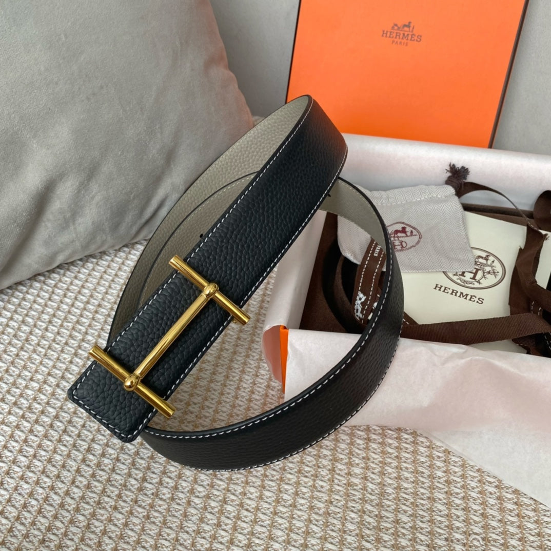 1: 1 High -quality head layer leather belt 1YH54P