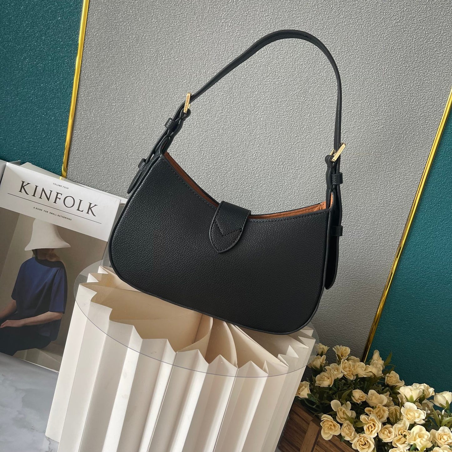 1XC416B Fashionable leather bag