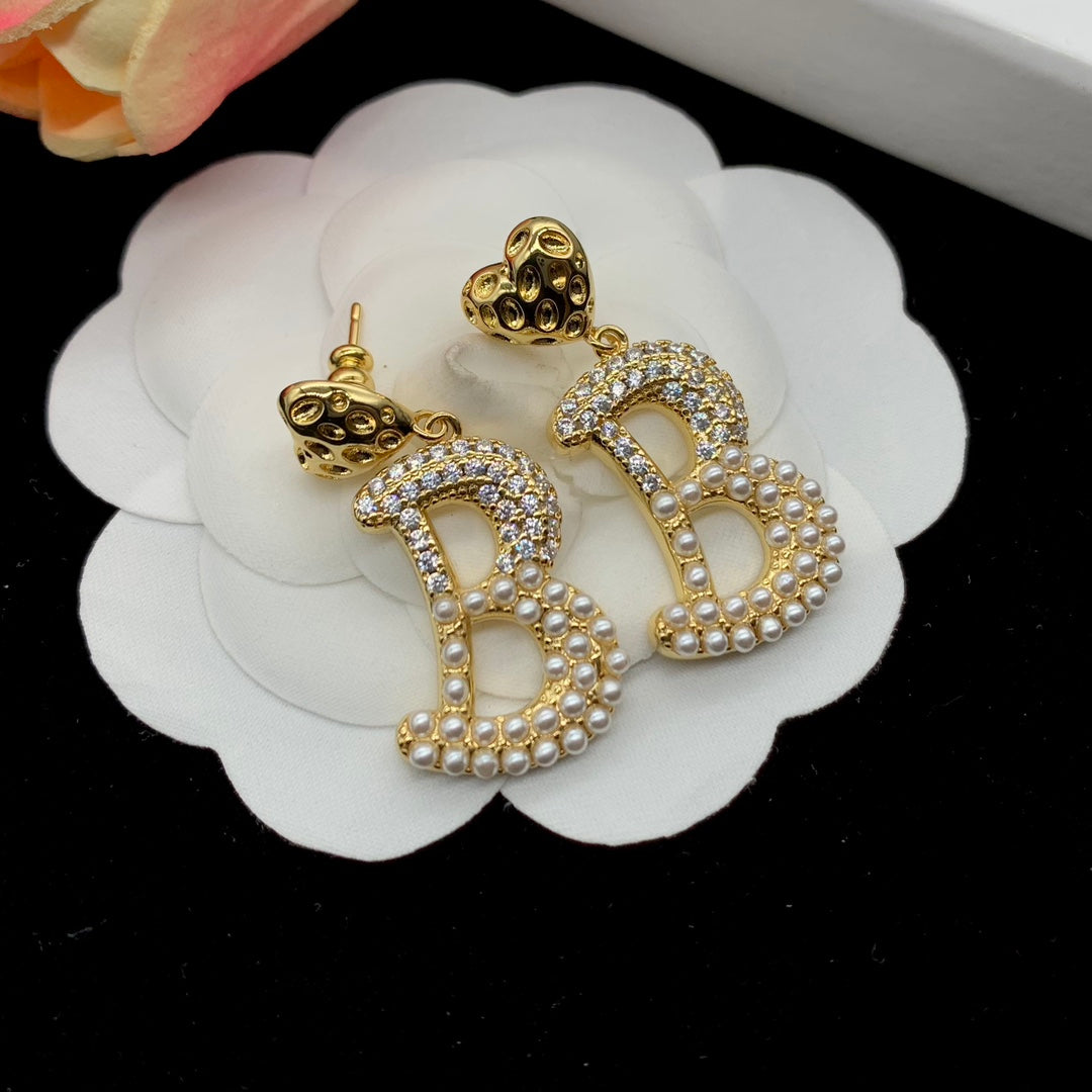 14J137E  Fashion high -quality  Earrings