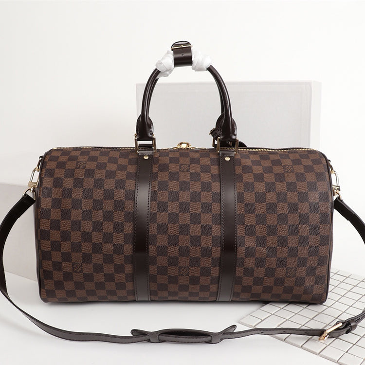 1E119B Fashion leather luggage bags