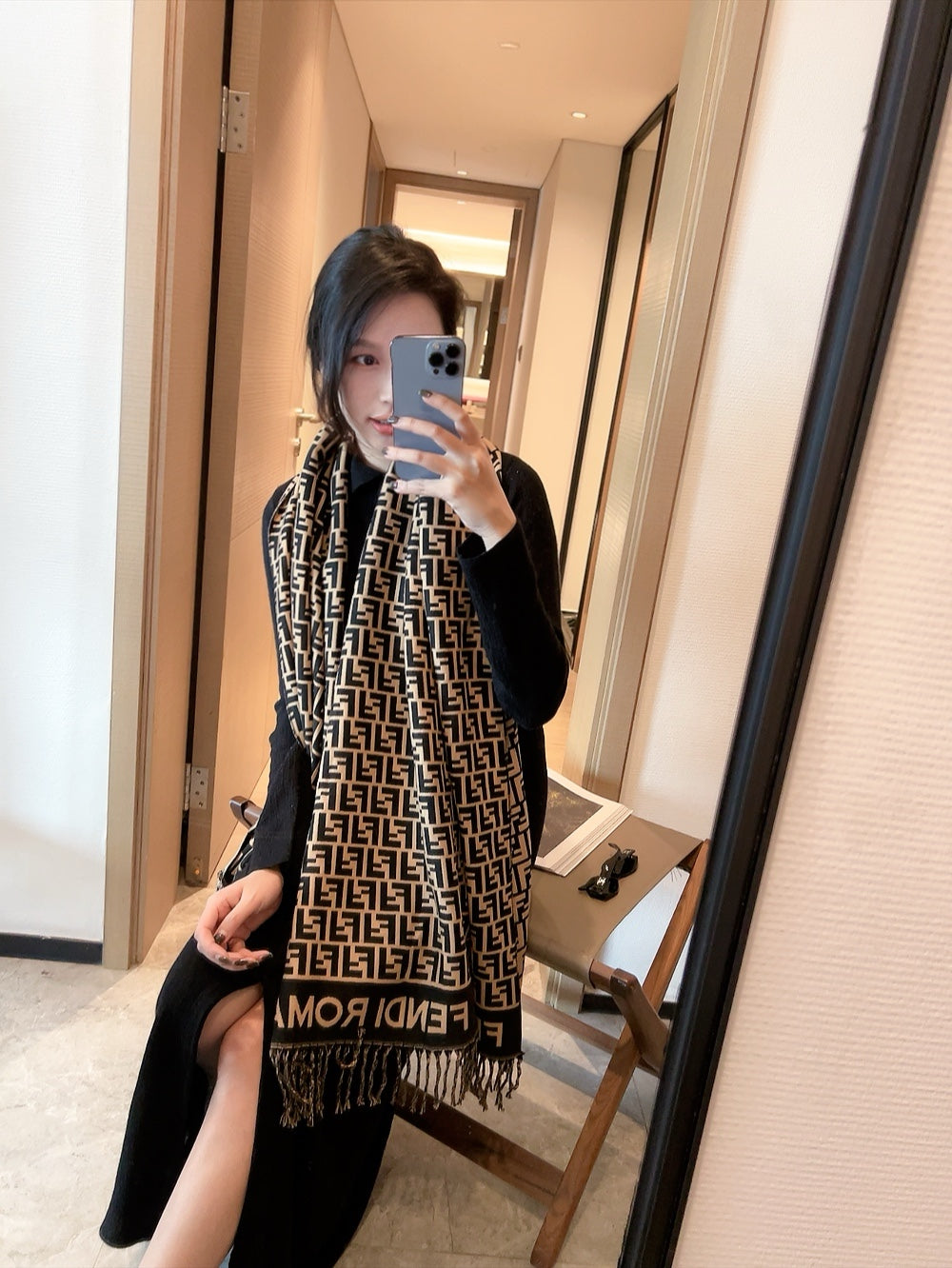 14F366W　Fashion scarves