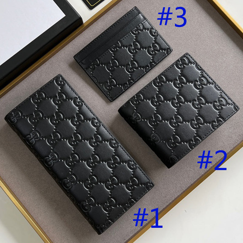 1XB383B  Fashionable leather wallets