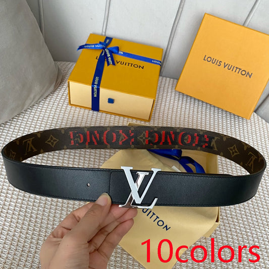 1: 1 High -quality head layer leather belt 1YE53P