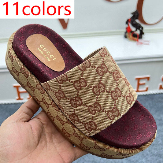 54B122Z   fashion slippers  Sole thickness 5.5cm