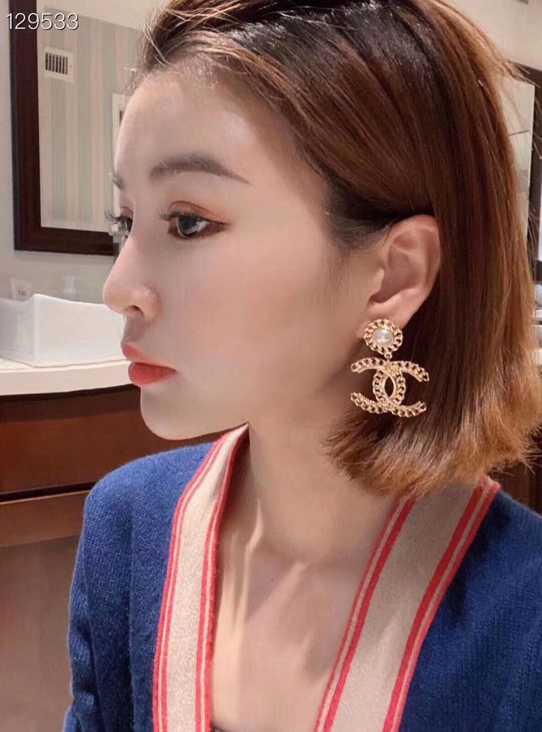 14C99E  Fashionable and high quality earrings