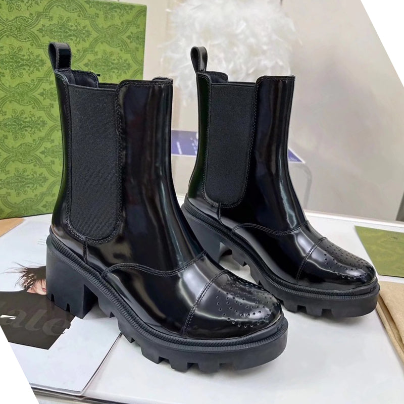 2XB198Z 1:1 High quality leather boot (top layer leather lining)