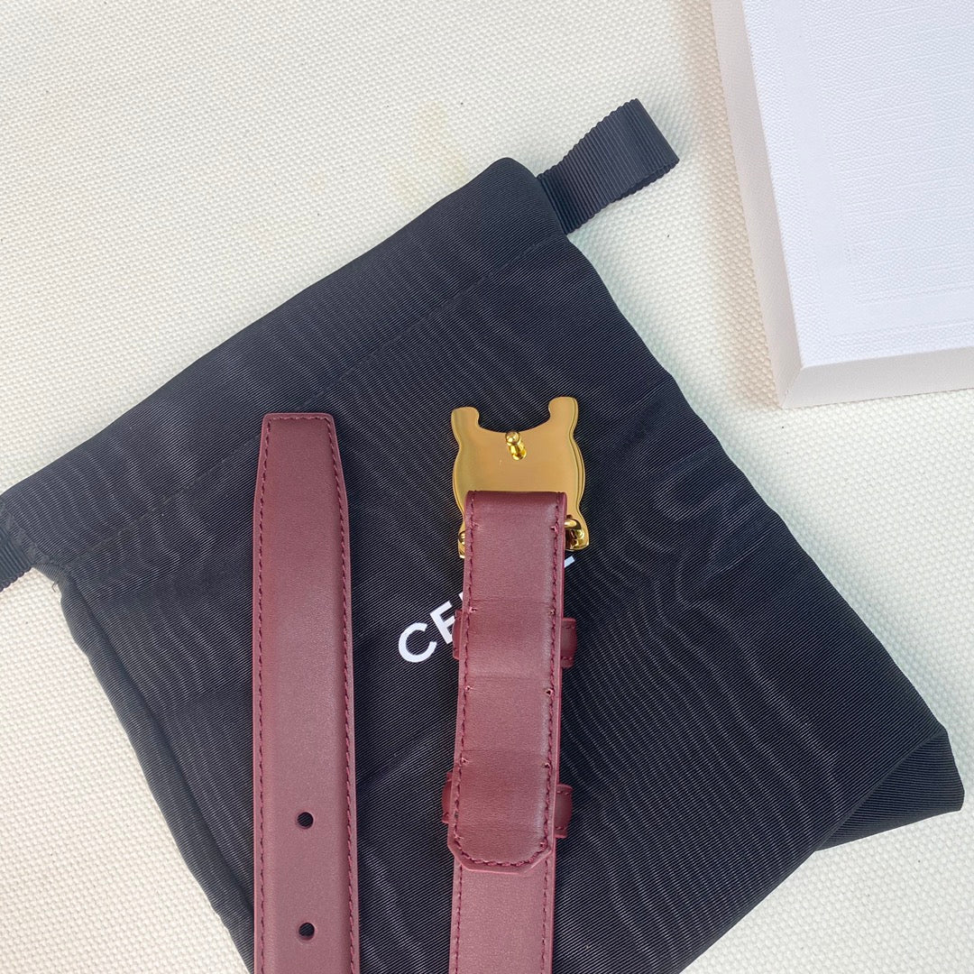 1: 1 High -quality head layer leather belt  1YA17P