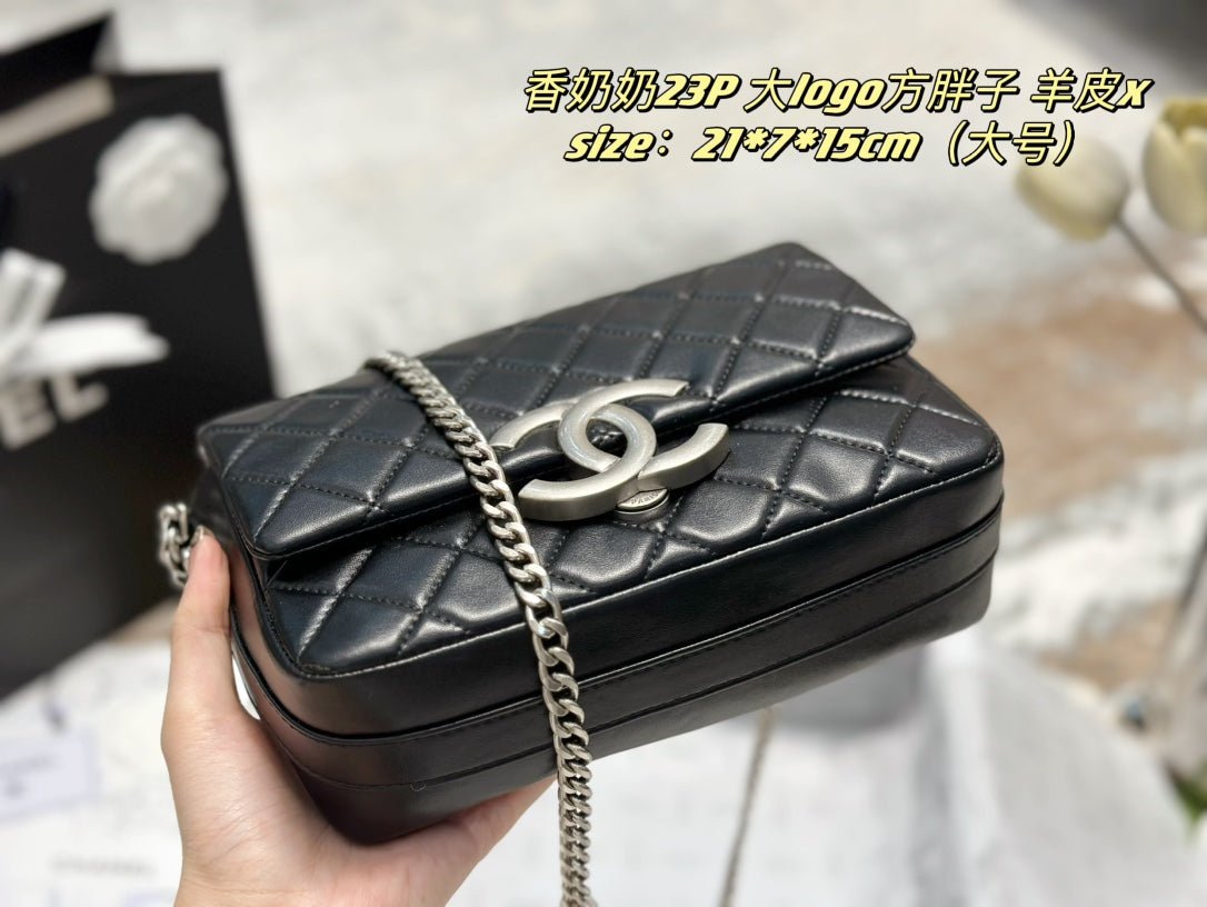 6XC218B (  Fashionable leather bag )