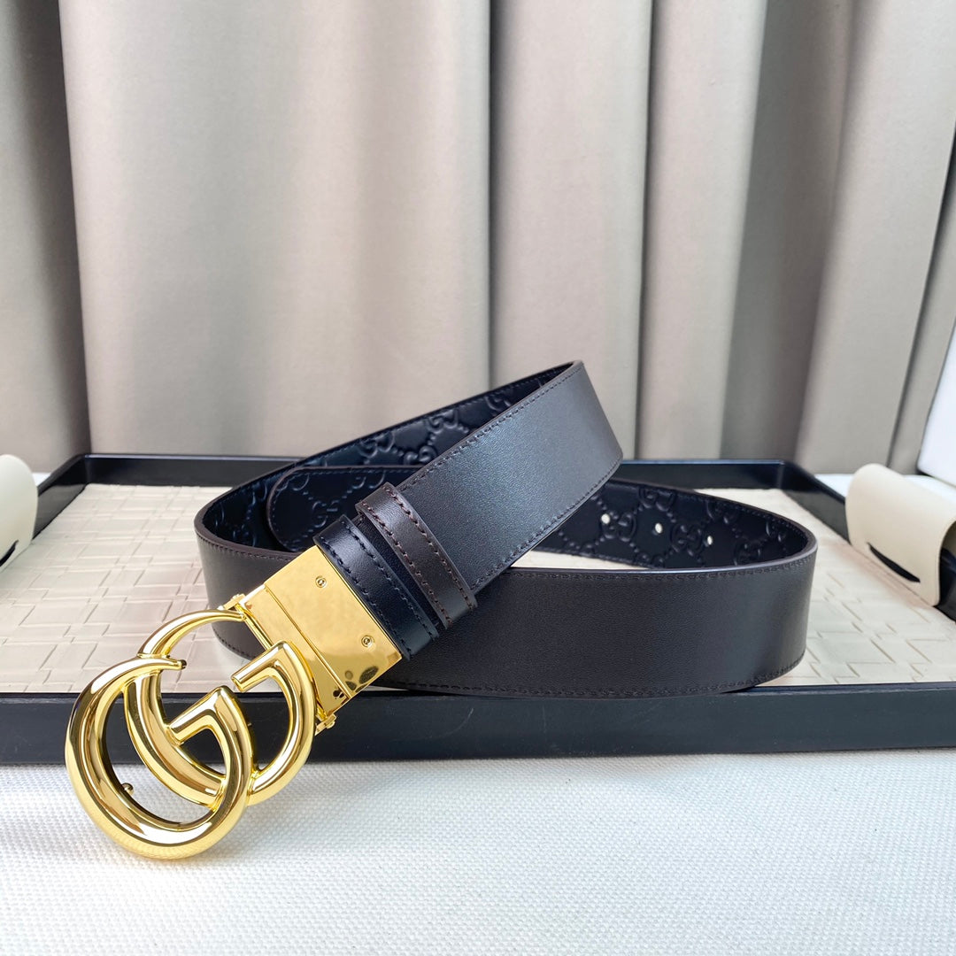 14B122P   (High quality leather belt With full package)