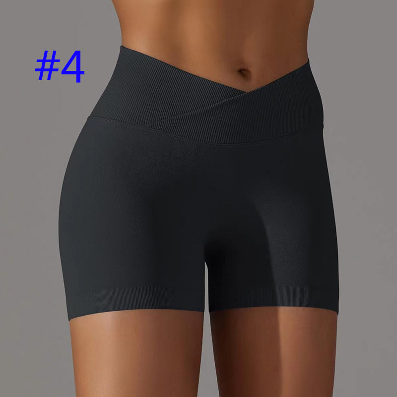 PXA36U Tight hip lift fitness pants yoga shorts