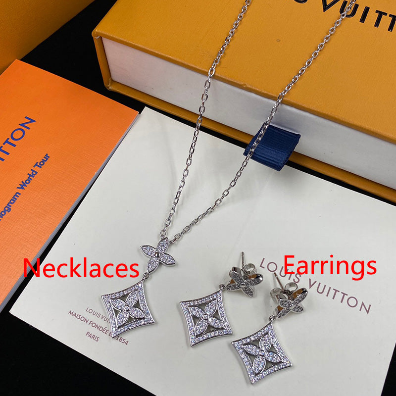 1YE249X  Fashion high -quality Earrings Necklaces