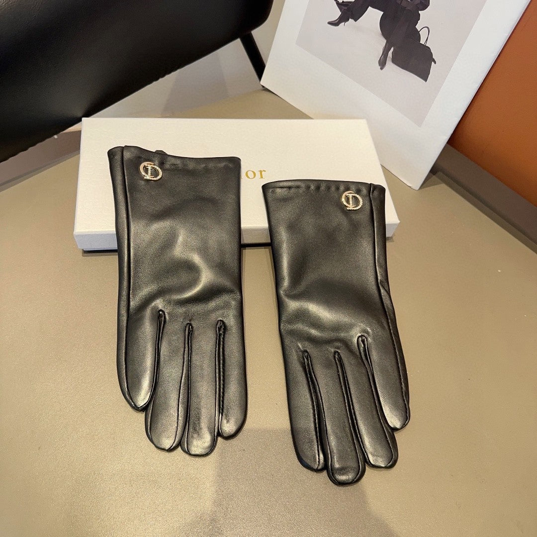 14D72S   High quality fashionable sheepskin gloves