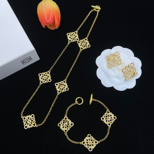 14A756K  Fashion Earrings Bracelets Necklaces