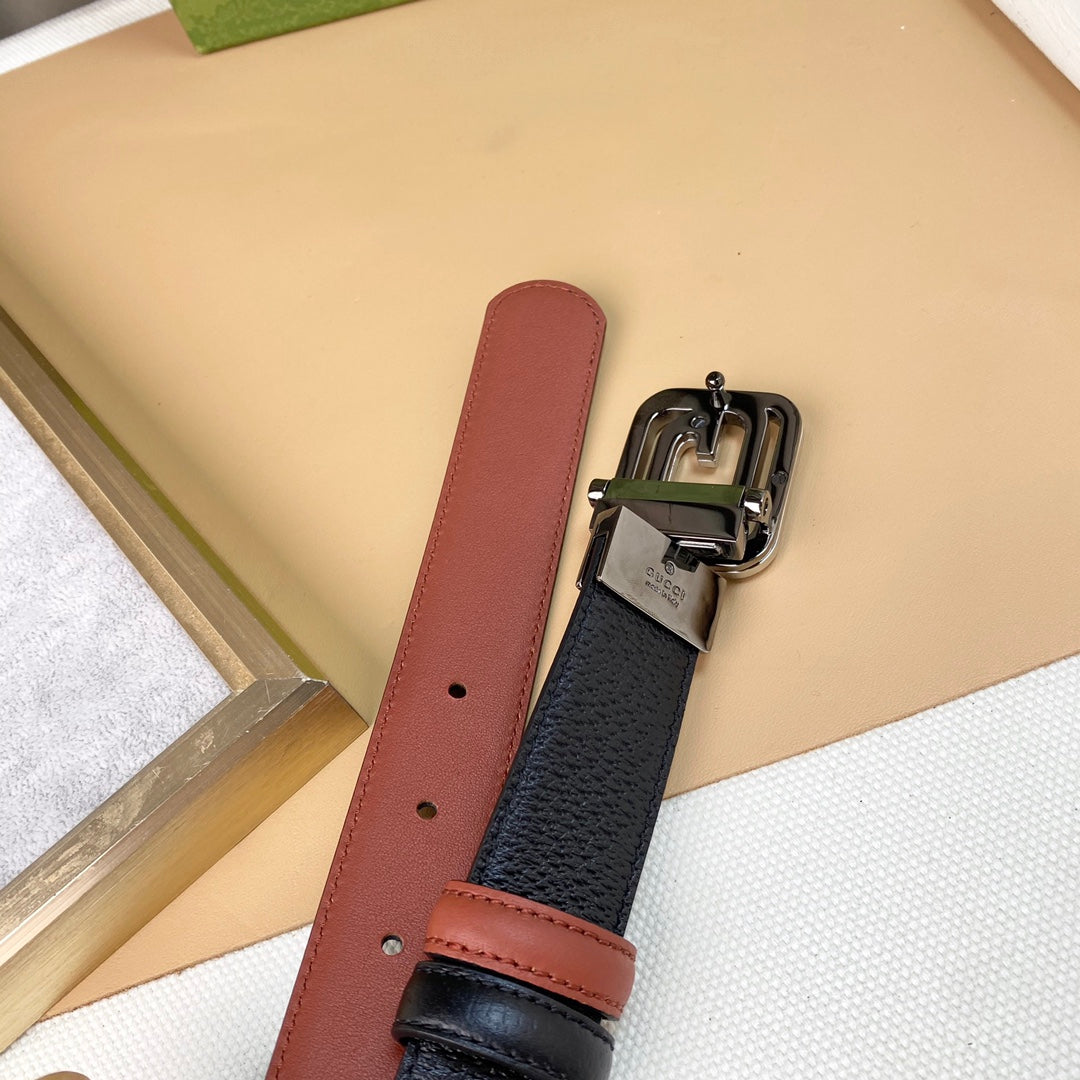 1: 1 head layer leather  belt  1XB4P