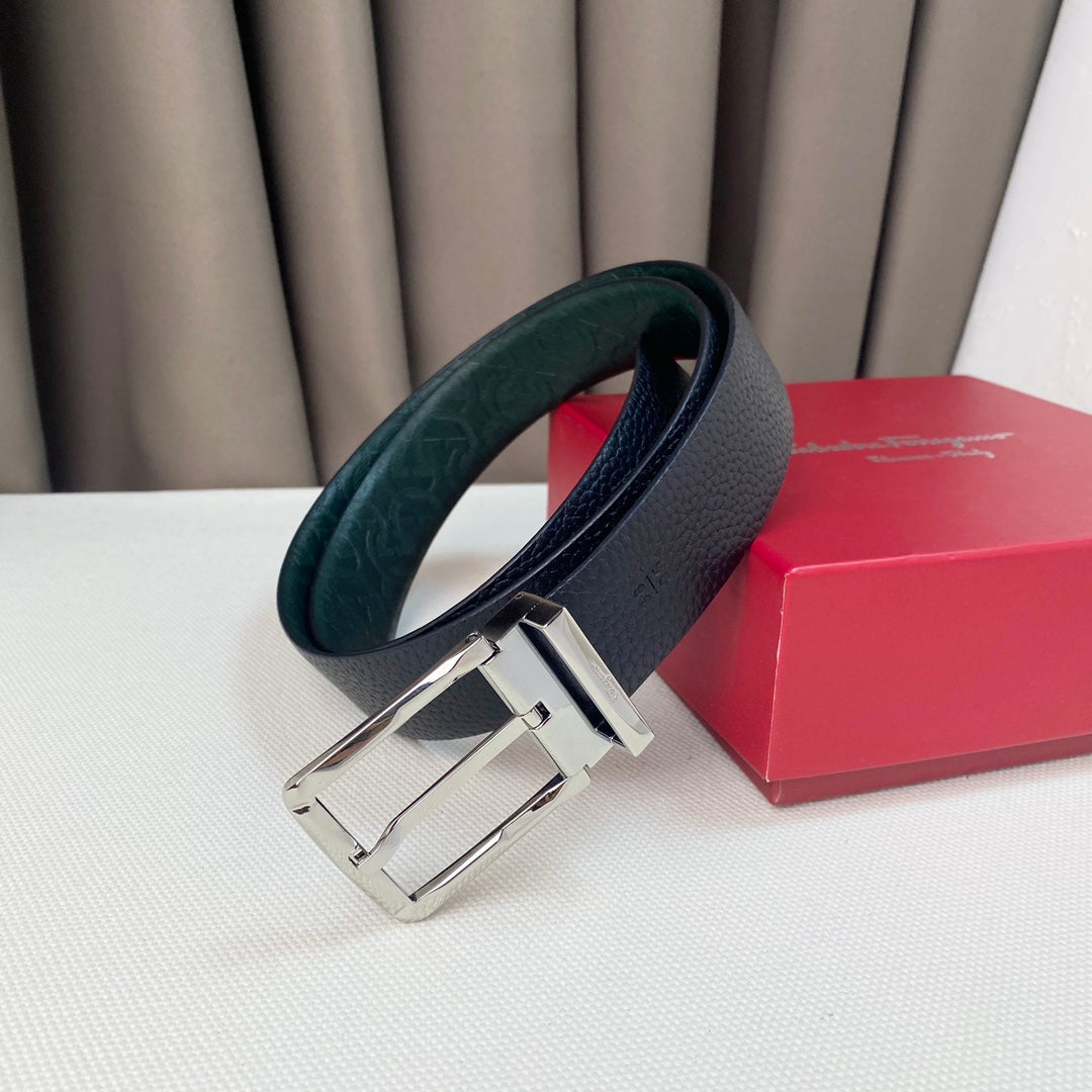 1: 1 High -quality head layer leather belt  1YA14P