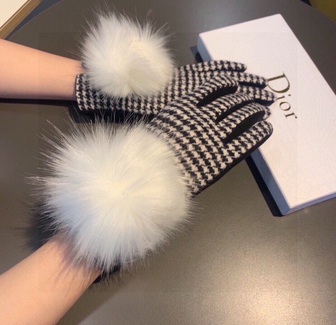 14D39S   High quality fashionable Wool gloves