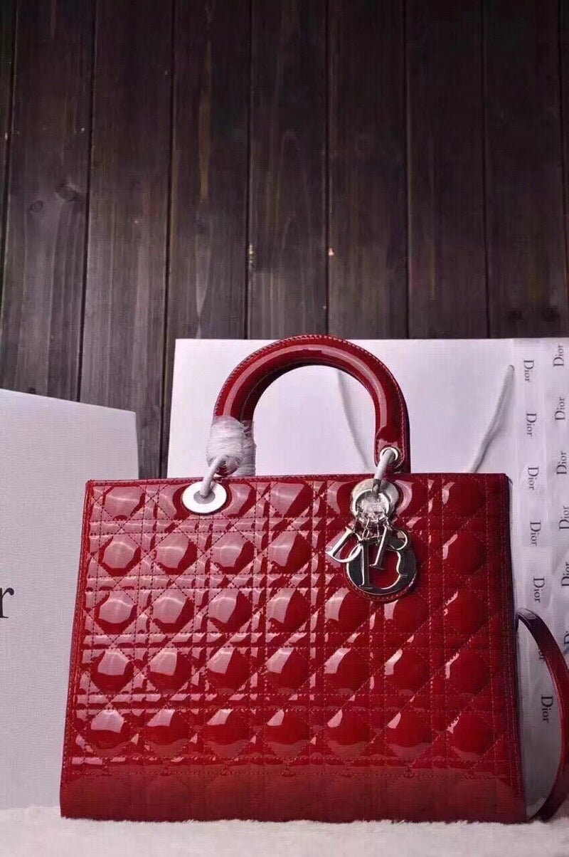 High quality Patent leather bag(32cm) 1XD55B