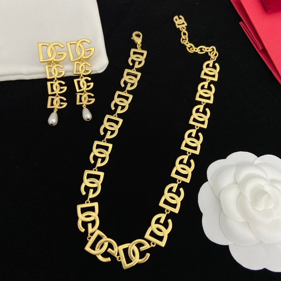 1NA137X Fashionable high -quality necklace earrings