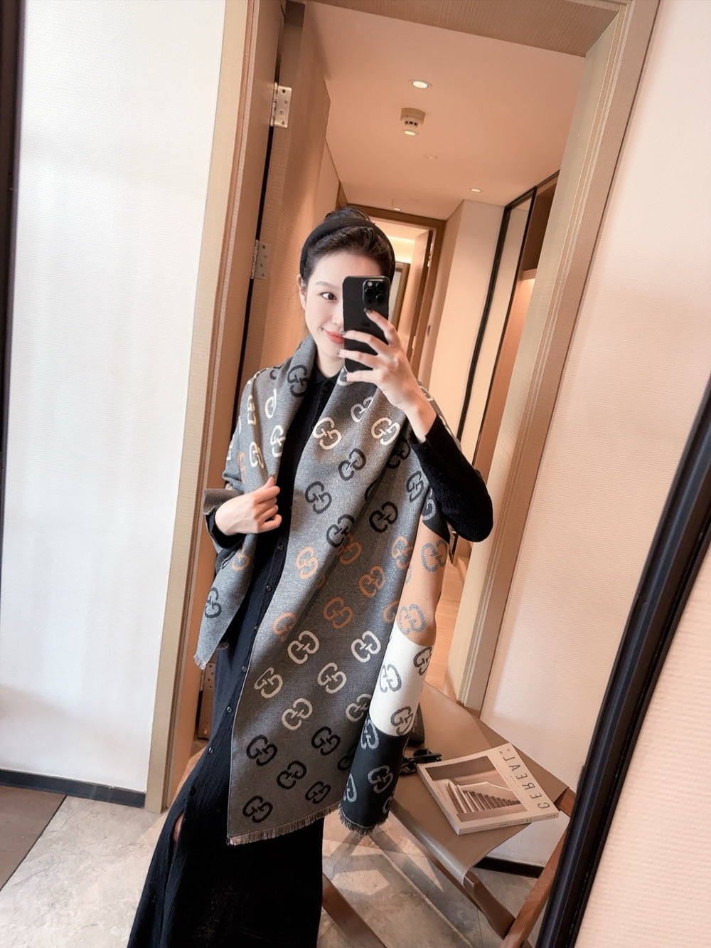 14B390W　Fashion scarves