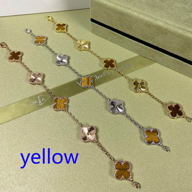 5XVA181K ( High quality bracelets  5 flowers normal size1.5cm flower)