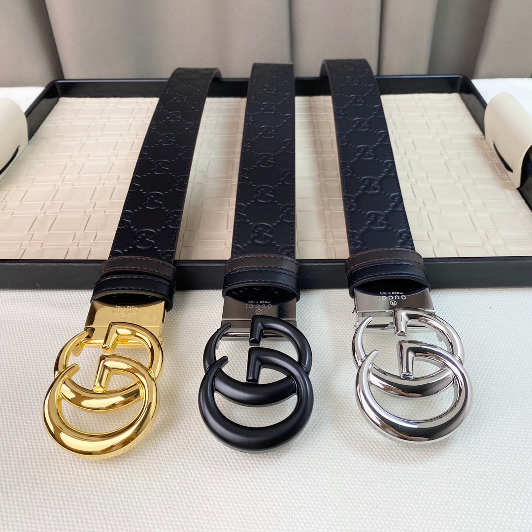 14B122P   (High quality leather belt With full package)