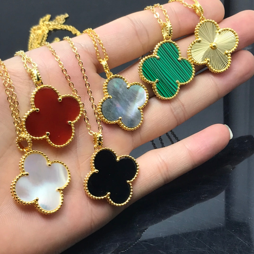 5XVA183X  (High quality Big flower necklace)