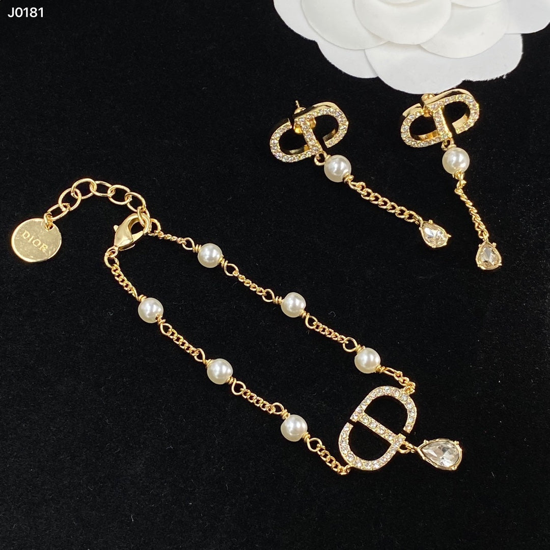 14D254X  Fashion high -quality Rings Earring Bracelets Necklaces