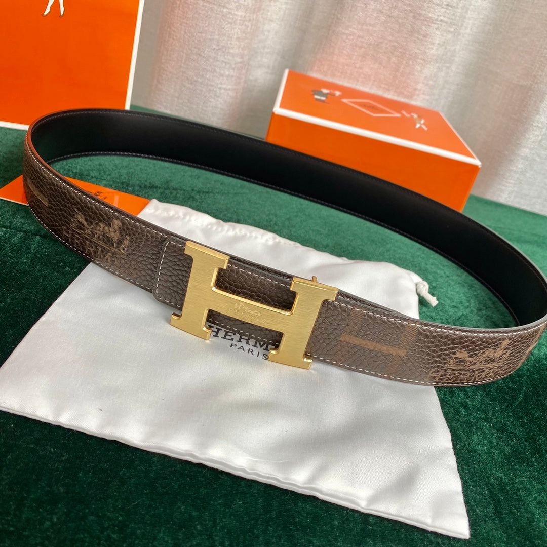 1YH70P  1: 1 High -quality cowhide belt