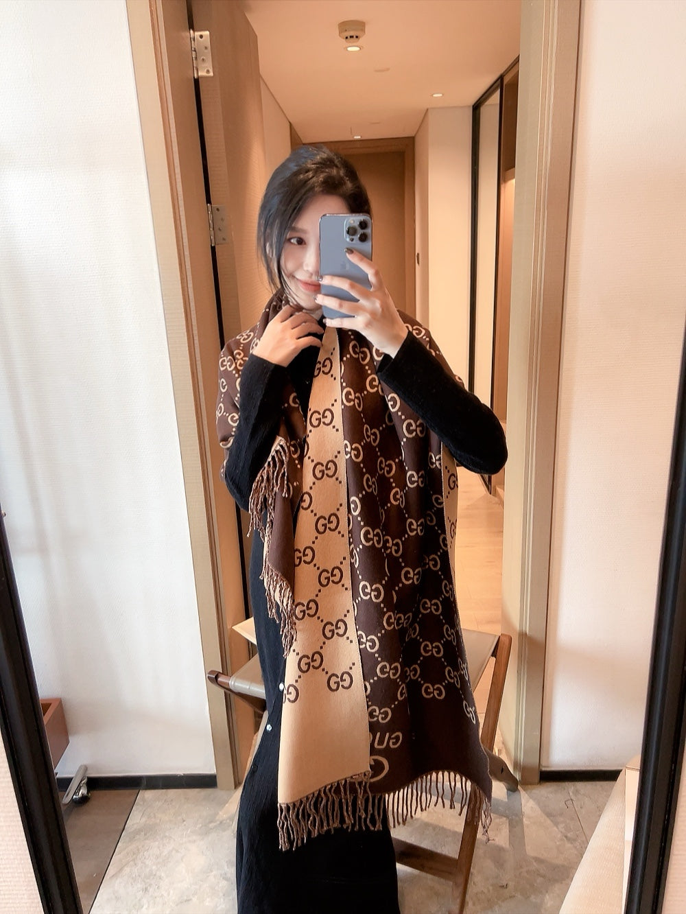 14B370W　Fashion scarves