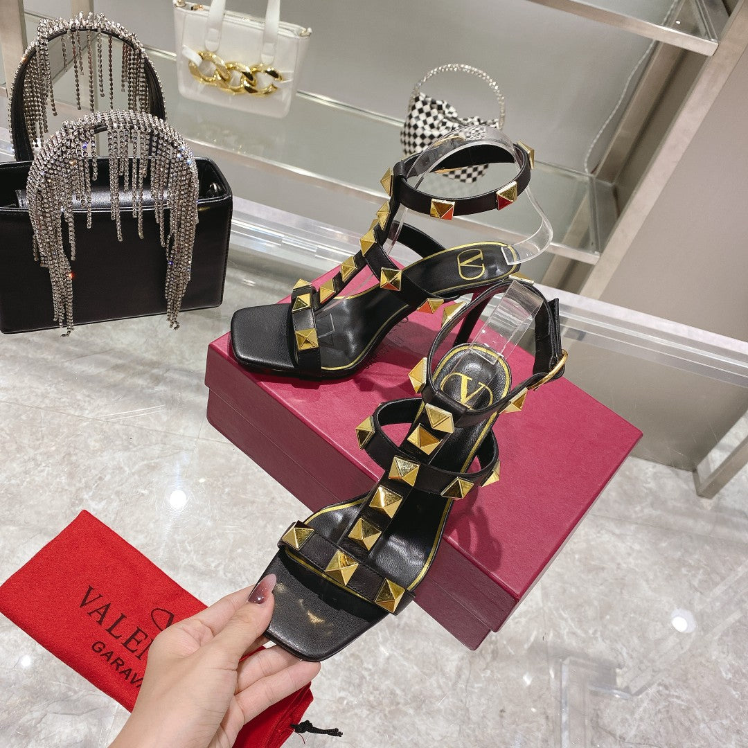 1:1 High quality leather sandals 2YVL30Z