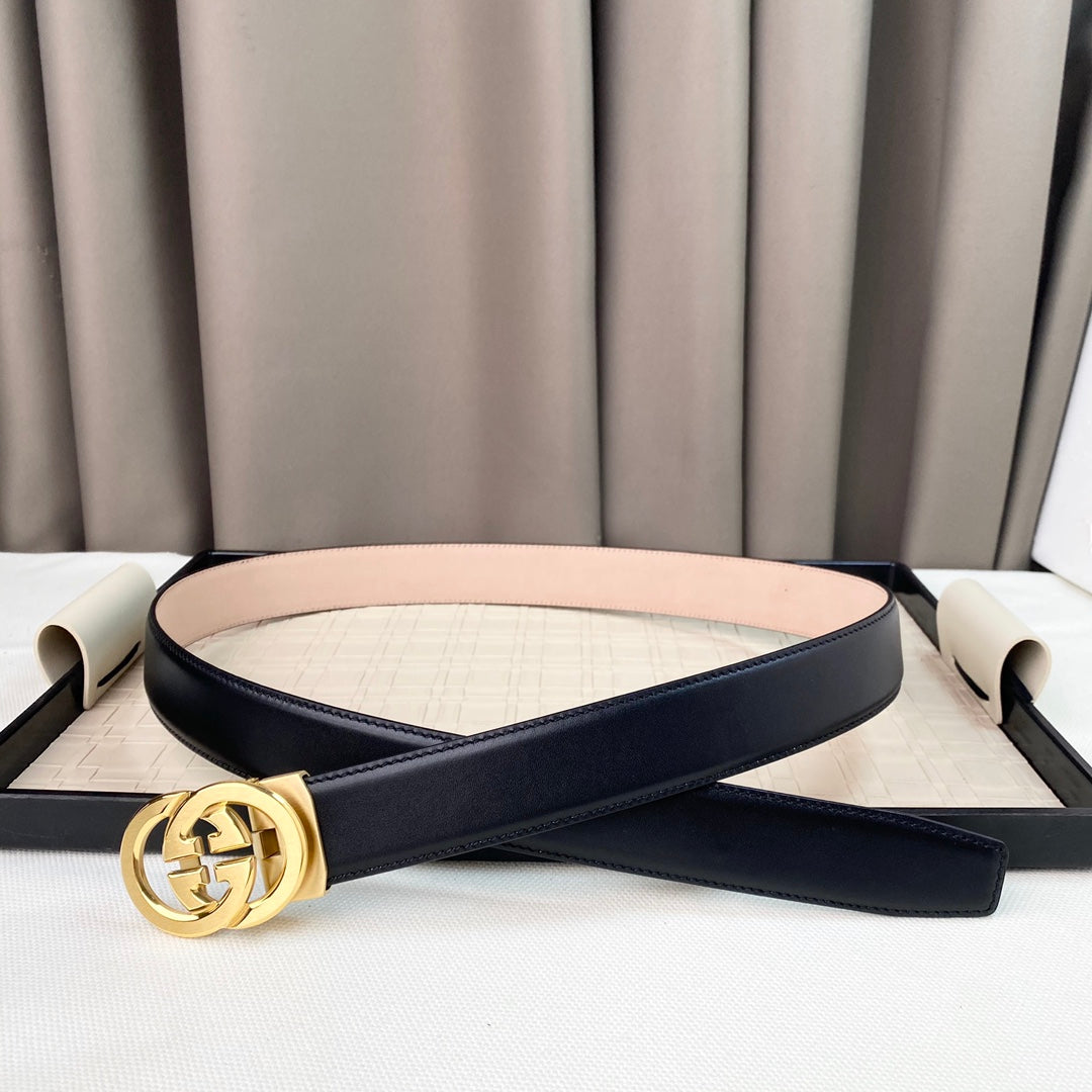 14B109P   (High quality leather belt With full package)