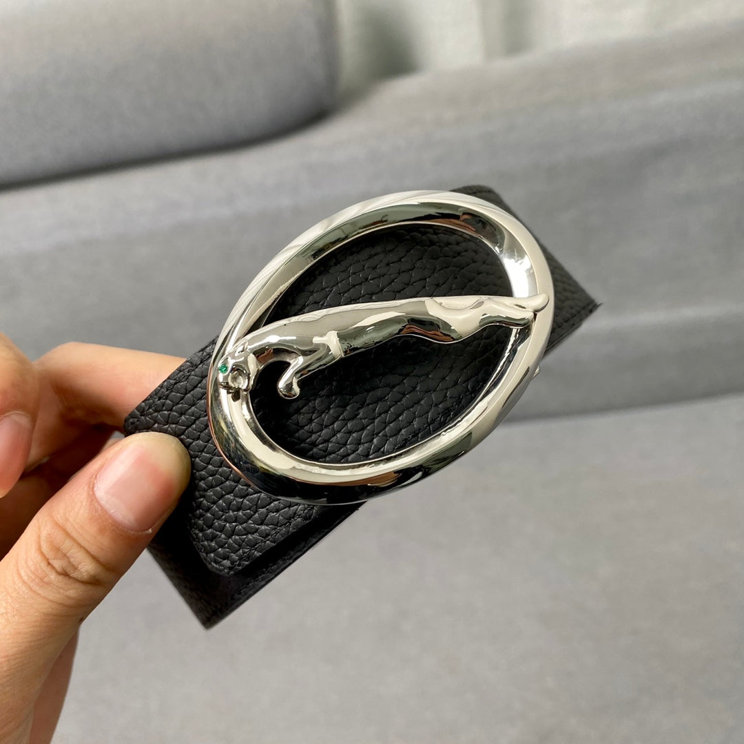 1: 1 High -quality head layer leather belt 1YA59P