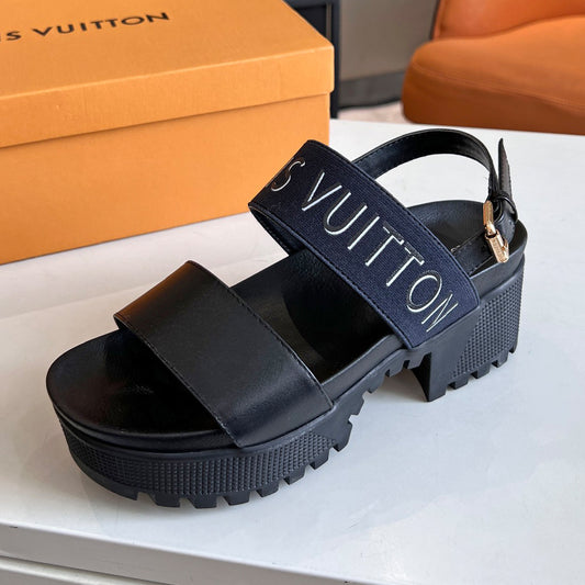 1:1 High quality leather sandals 2YE6Z