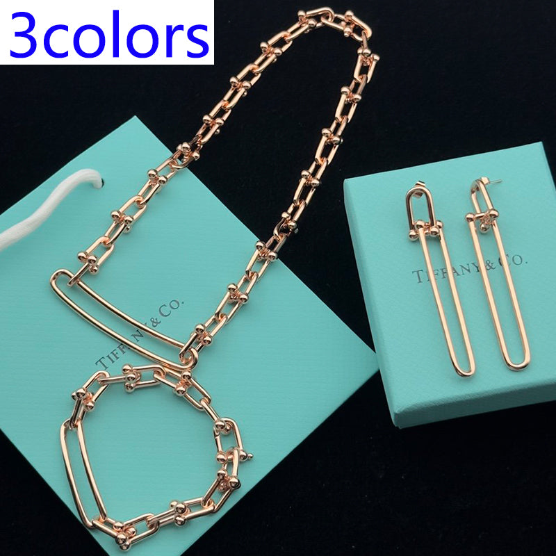 8XT33X Fashion high -quality Earring Bracelets Necklaces