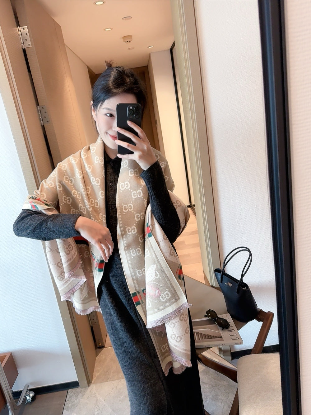 14B375W　 Fashion scarves