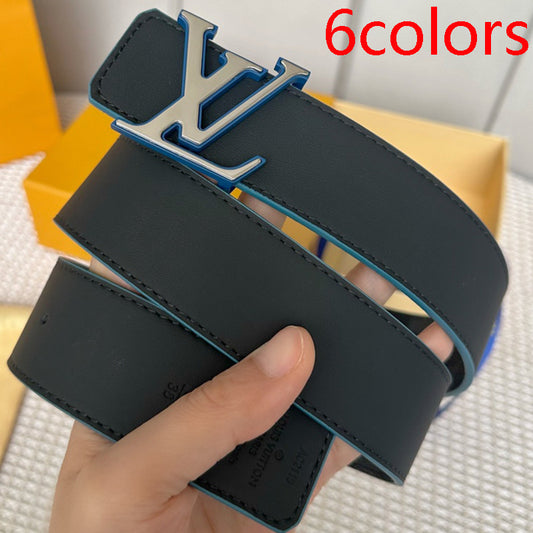 1YE64P  1: 1 High -quality cowhide double -sided belt