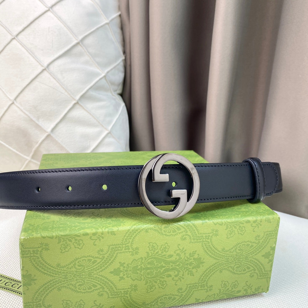 1: 1 High -quality head layer leather belt  1YB30P