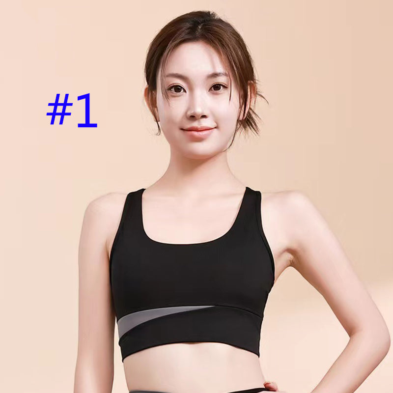 PXA11U Tight elastic yoga wear fashionable yoga sports vest