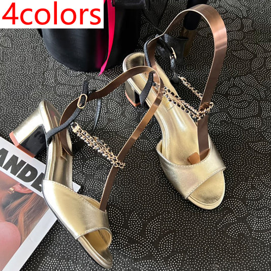 14C65Z  fashion sandals Heel height 6cm