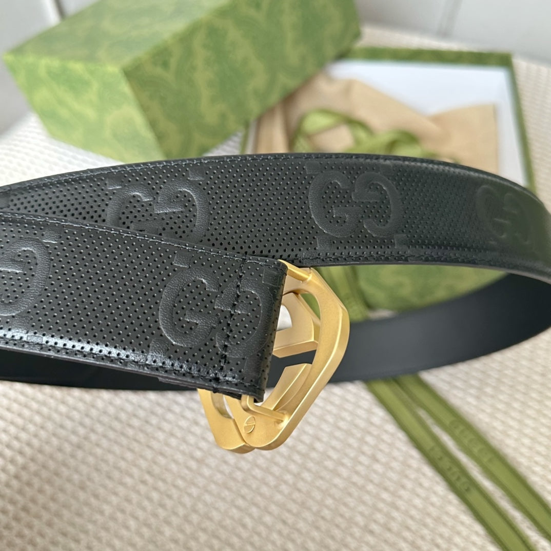 14B147P (High quality leather belt With full package)