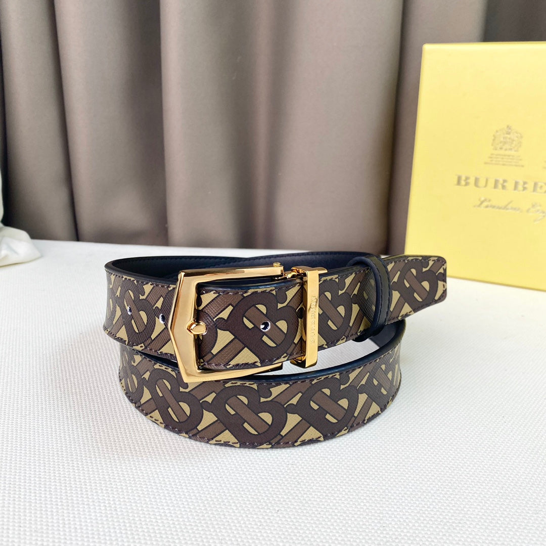 1: 1 High -quality head layer leather belt  1YR33P