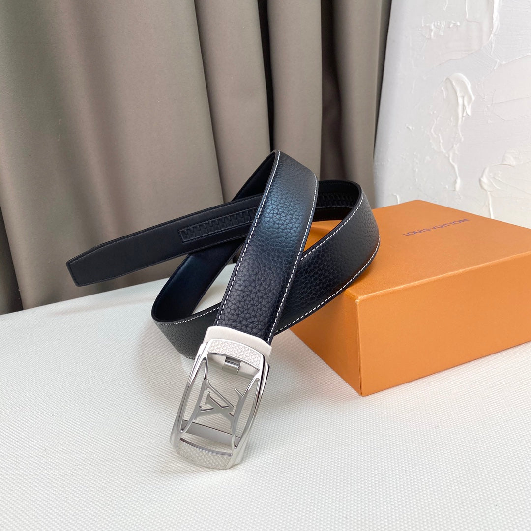 1: 1 High -quality head layer leather belt  1YE29P